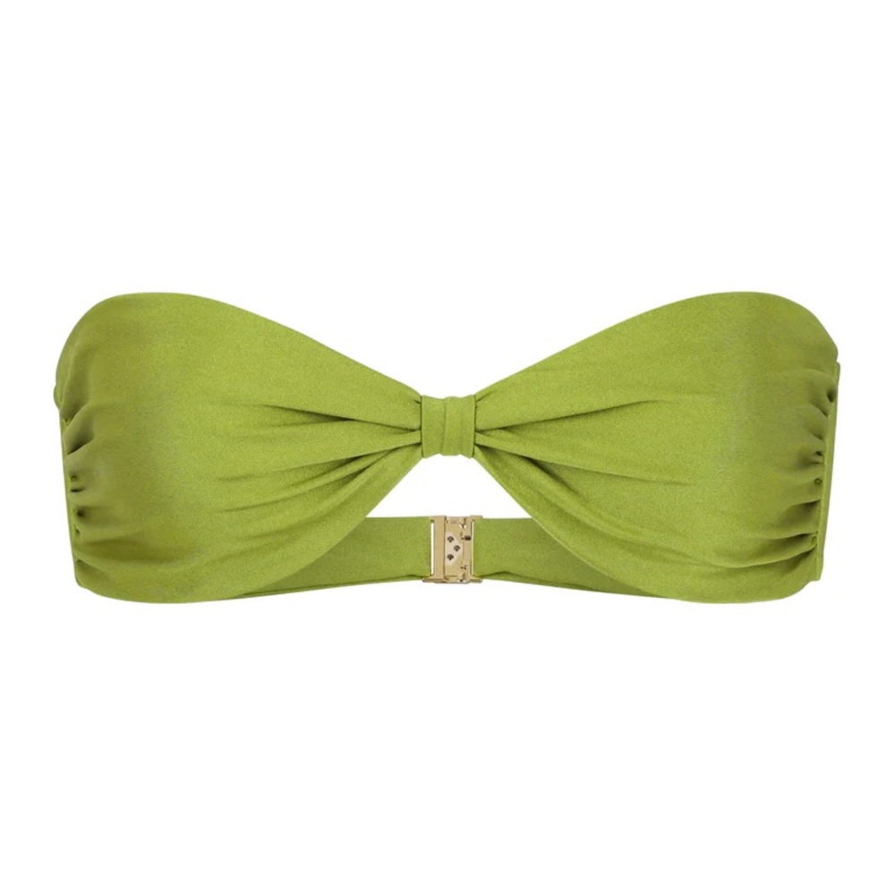 $59 NWOT Sienna Swim Santorini Bandeau Top - Palm S